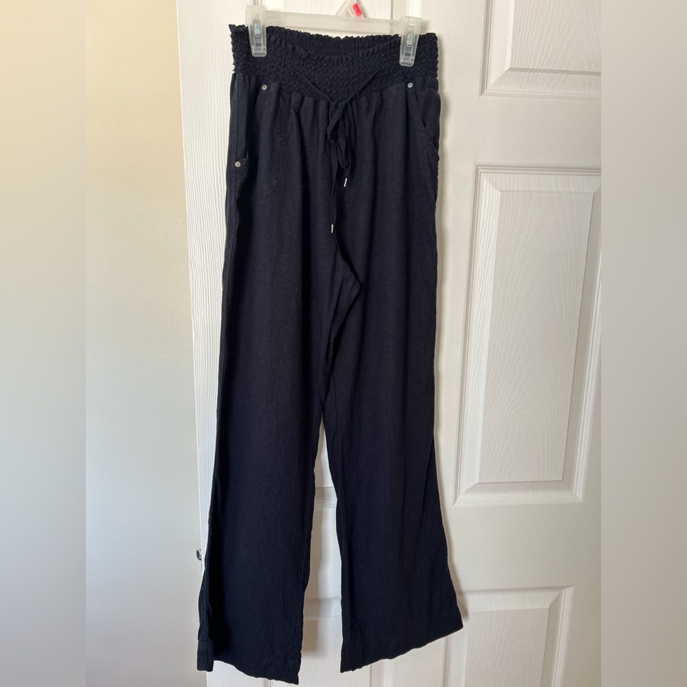 Ci Sono linen blend wide leg pants